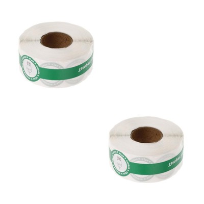  2 Rolls Siegelaufkleber Für Backwaren Bäckerei Etiketten Speisekammer
