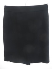 ANN TAYLOR Women's Light Triacetate Polyester Pencil Skirt Pleated Black Size 4