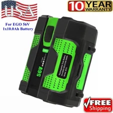 56V 10.0Ah For Genuine EGO BA5600T Power + 56V 10Ah Lithium Battery Replace