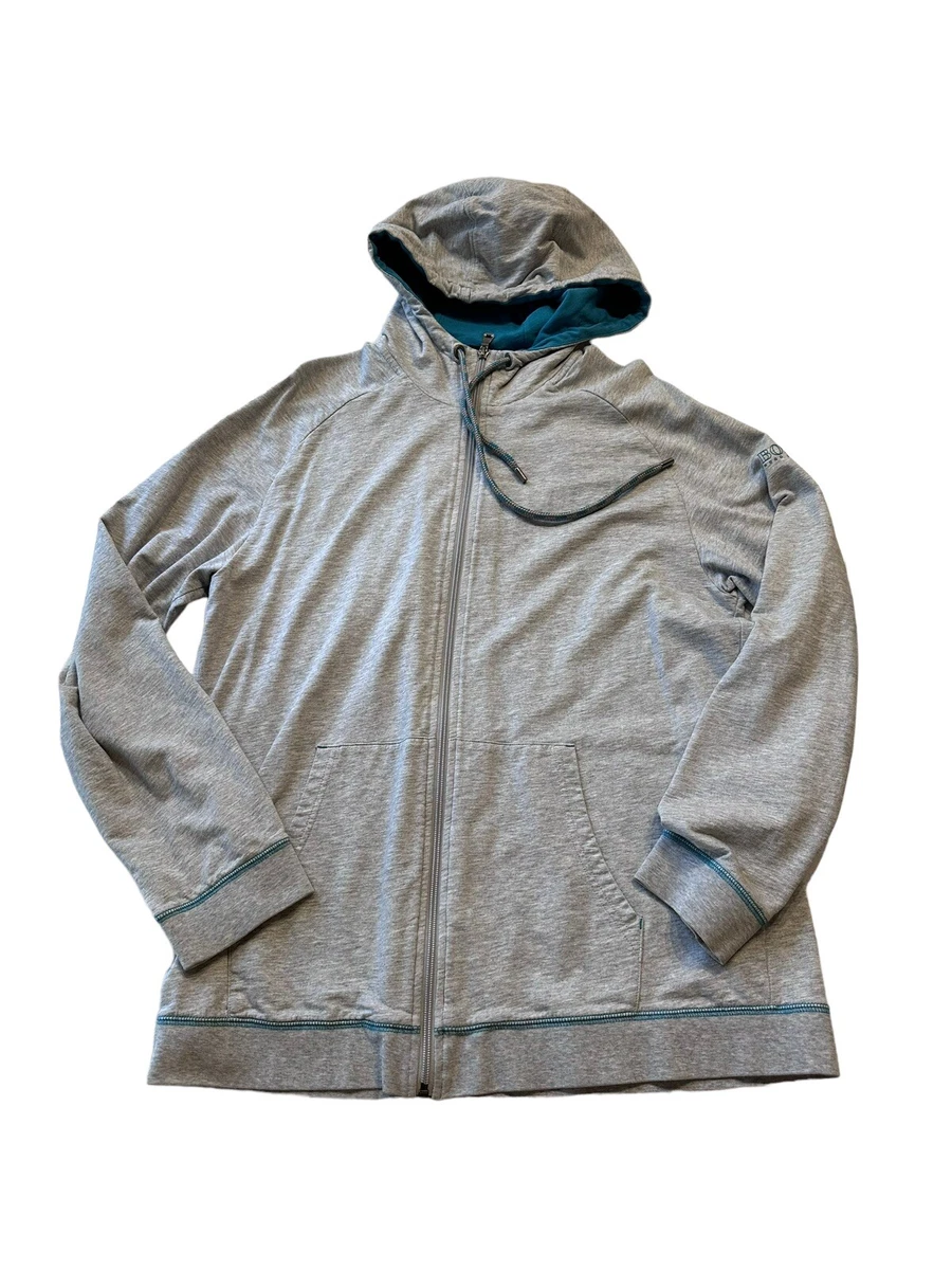 Boss Hugo Boss Men s Casual Activewear Gray Full Zip Hoodie