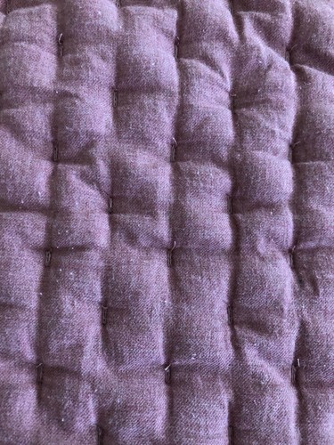 Casaluna EURO SHAM-26", Rose Color, Face-Cotton/Cashmere Lot Of 2 - Picture 4 of 8