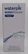 Waterpik Cordless Pulse Rechargeable Water Flosser  for Teeth, White- WF-20CD010