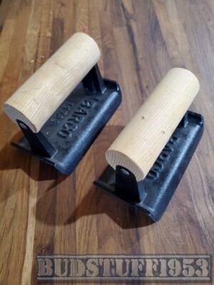 Barco 6in Cement Edger With Wooden Handle - Lot of 2
