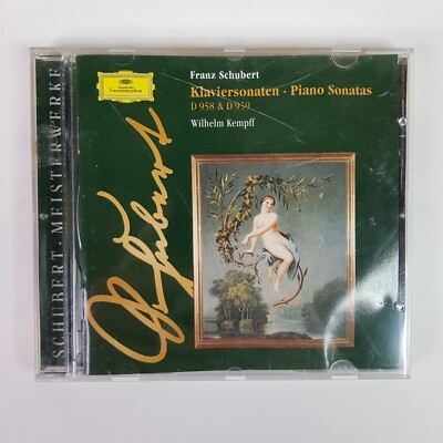 Franz Schubert Klaviersonaten Piano Sonatas D958 959 Wilhelm Kempff Allegro CD