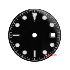 29mm Sterile Dial Black Bay Style Watch Parts Mod ETA2824 Miyota82 Series
