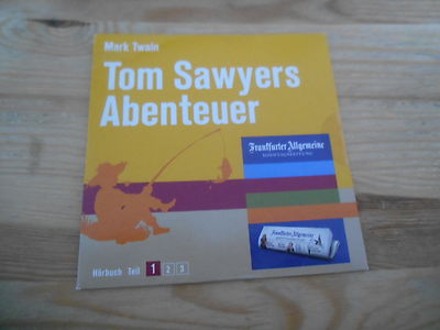 CD Hör H. Eckardt - Mark Twain : Tom Sawyer Aben. Teil 1 (54 min) HÖRBUCH VLG cb