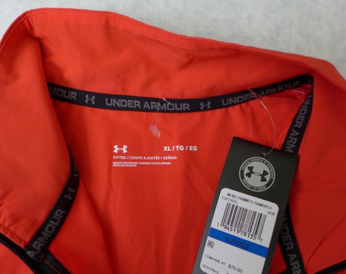 Nuevo con etiquetas Under Armour Chaleco Híbrido Desaparece Completa Cremallera 1327655 Gris (M,XL) Naranja (L,XL) - Imagen 30 de 31