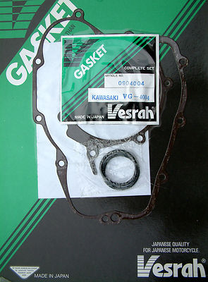 VESRAH kompletter kompletter Dichtungssatz Kit Kawasaki KX80 G1-G2/J2 1986-87 VG-4004