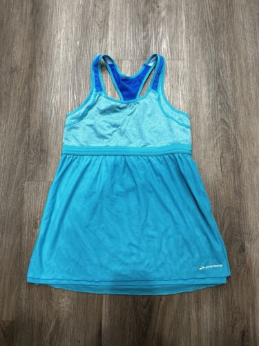 Brooks Running Versatile Mesh Support Tank Top Size Large