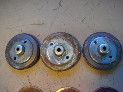 Vintage 2 1/2" Amber & Red Lens -- Columbus Metal Products - Part # 4791 - Rare - Picture 8 of 9