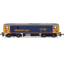 Hornby R30176TXS OO Scale Railroad Plus GB Railfreight Class 73 Bo-Bo 73109 Batt