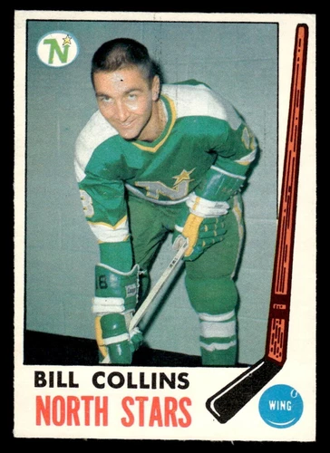 1969 OPC O-Pee-Chee Hockey #126 Bill Collins EX/MT