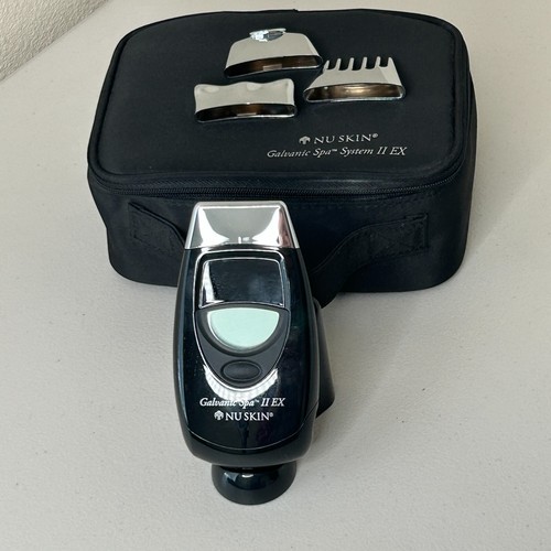 Nu Skin Nuskin Galvanic Spa System II EX Black Ageloc Body Face Spa Beauty