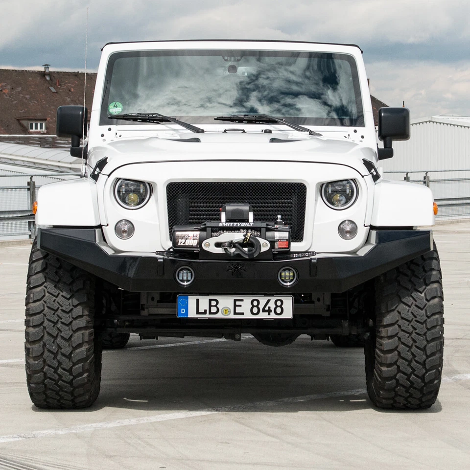 Front Stoßstange MID Brawler mit Bügel Jeep Wrangler JK 07- - Bild 3 von 4