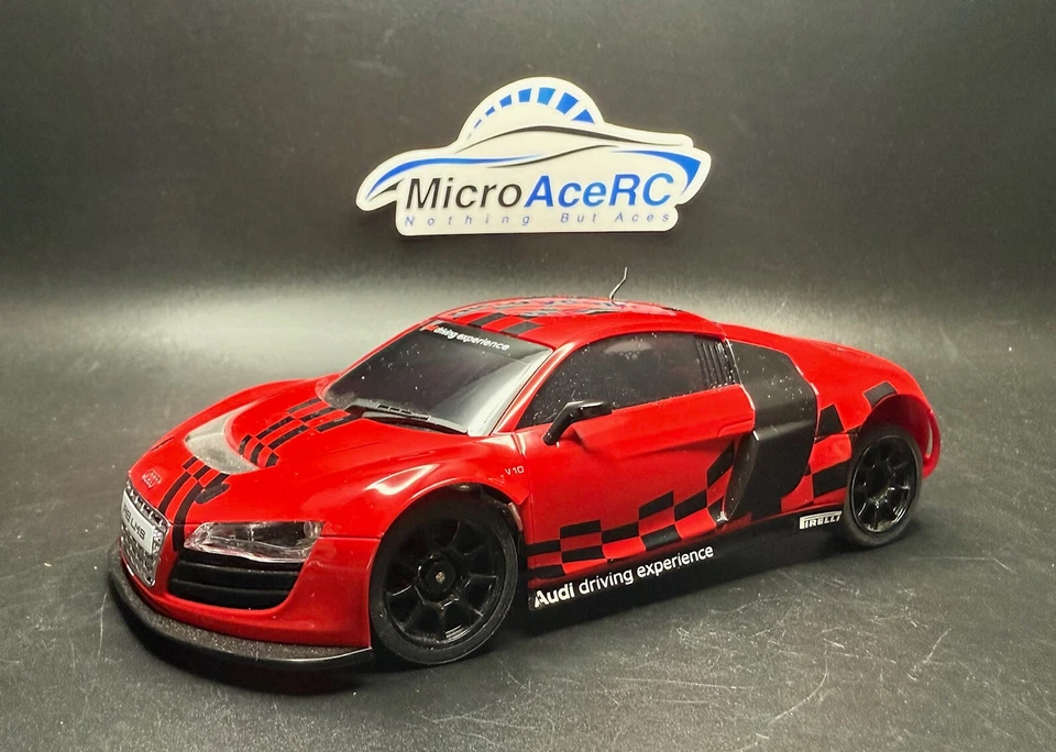Used MR03 FHSS chassis Audi R8 Mini-z Gyro RTR combo - Image 2 of 4