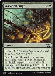 Vastwood Surge 133 Commander: Kamigawa: Neon Dynasty Uncommon