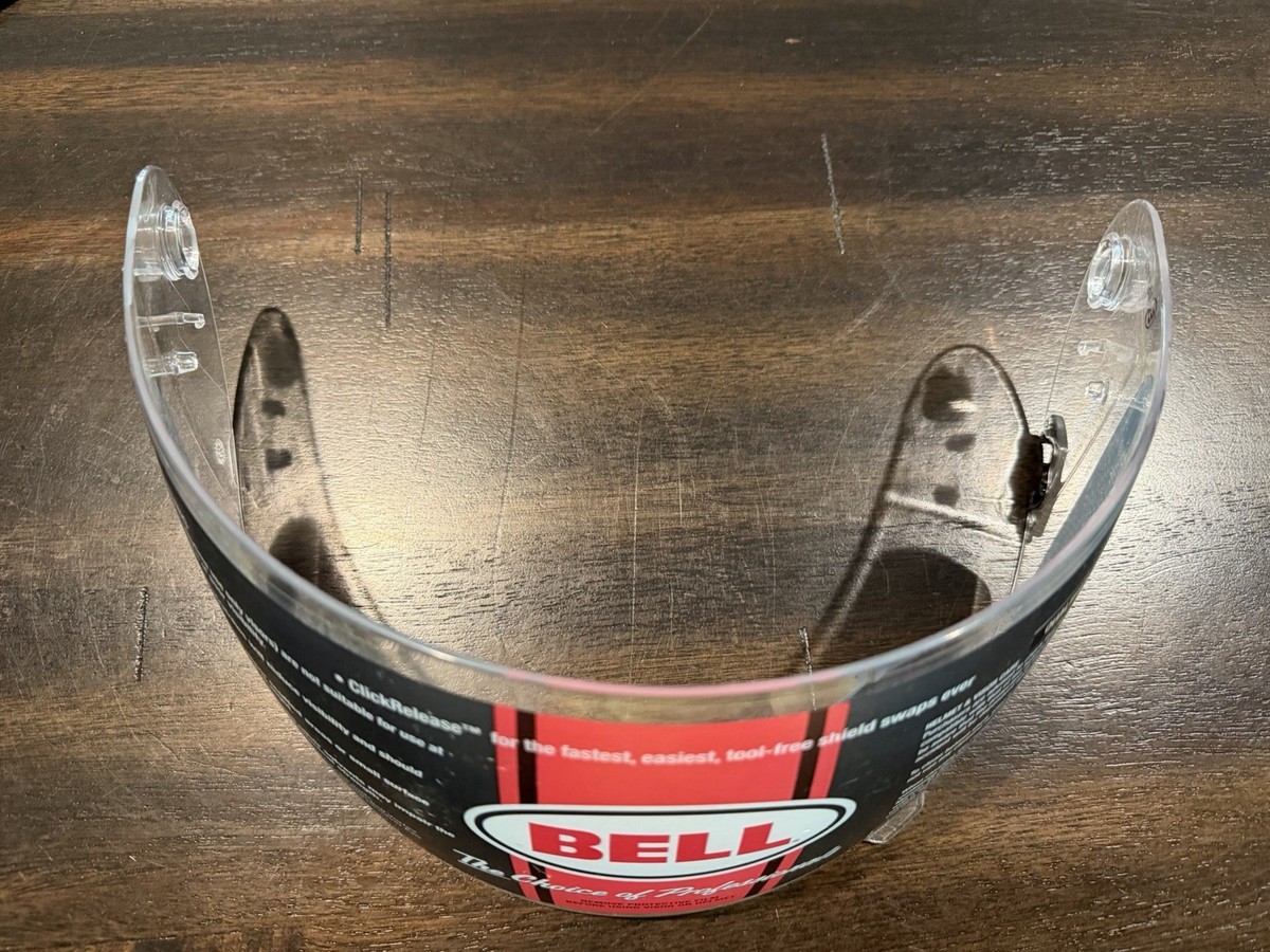 BELL Vortex Star RS-1 Clear Helmet Visor Replacement Face Shield