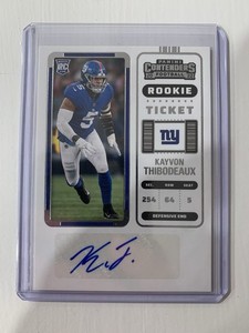 2022 Panini Contenders Rookie Ticket Kayvon Thibodeaux Auto RC #145