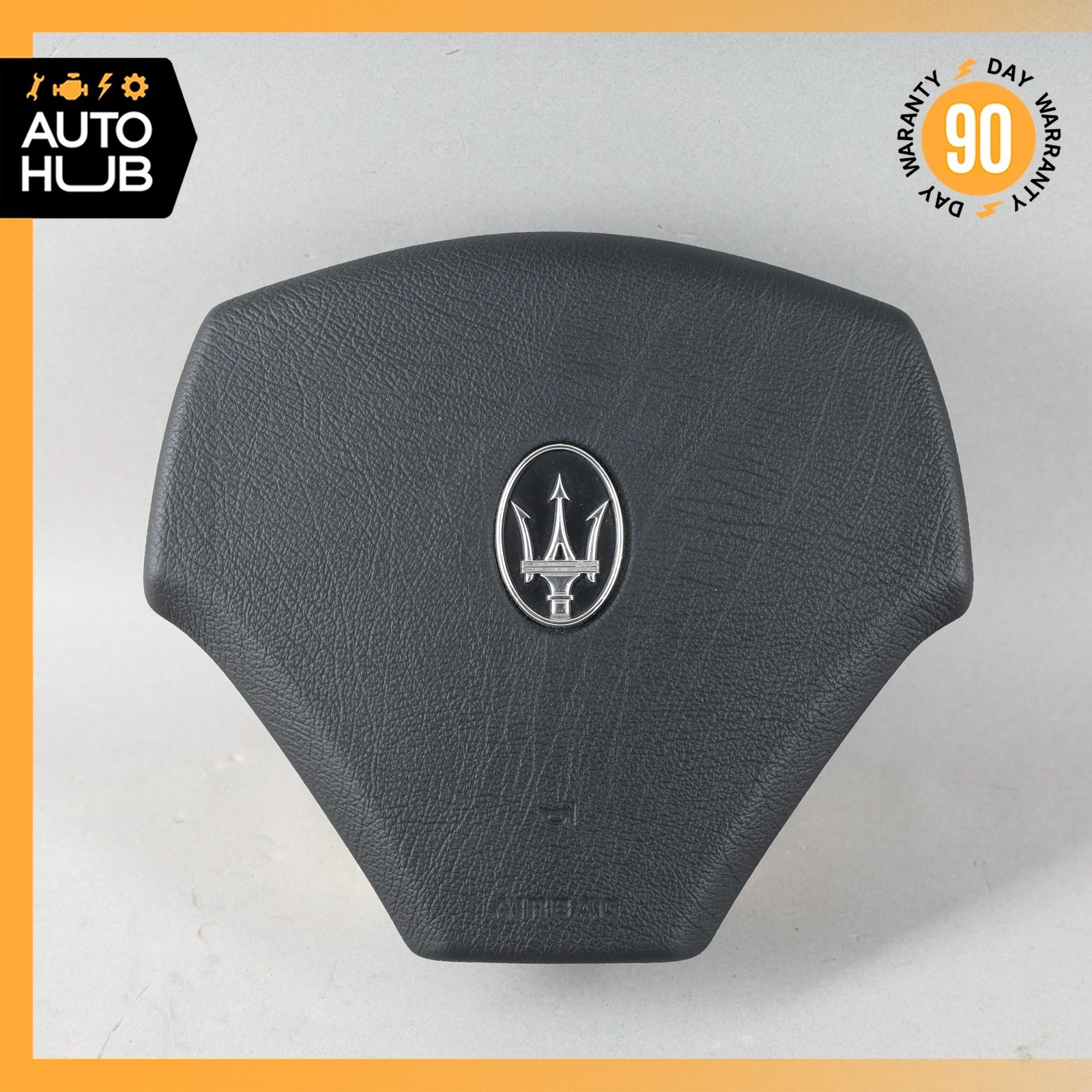 08-19 Maserati GranTurismo M145 Steering Wheel Air Bag Airbag Black OEM 21k