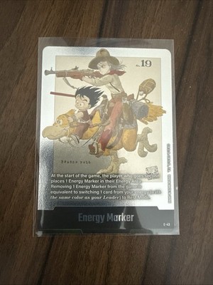 Dragon Ball Super Card Game Fusion World SB01 Manga Booster Energy