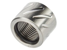 1/2x28 Thread Protector Twist Stainless Steel Steel for 9mm .22LR .357
