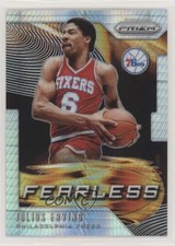 2019-20 Panini Prizm Fearless Hyper Prizm Julius Erving #17 HOF 9l4