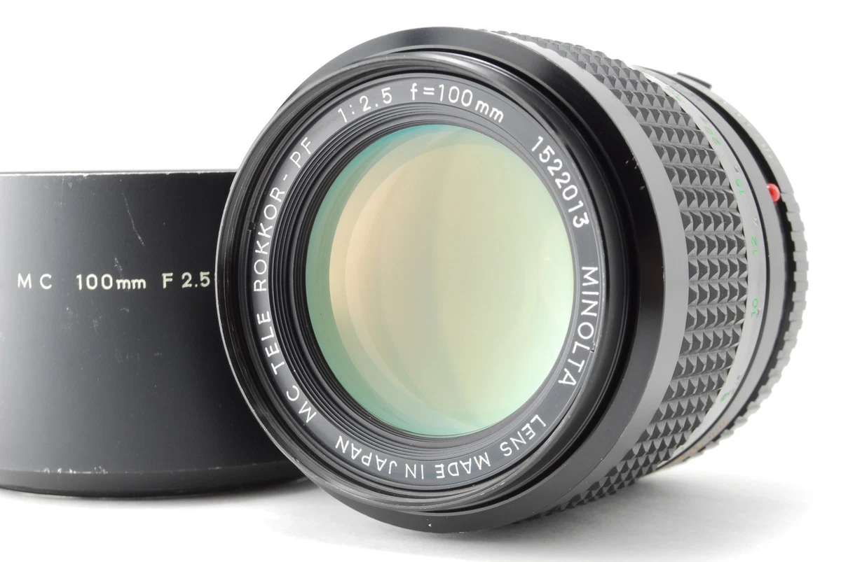 Minolta 100mm f/2.5 Camera Lenses for sale | eBay