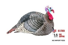 HS Strut Lite Jake Gobbler Turkey Foldable Hollow Body Realistic Decoy,Brown