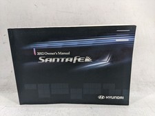 2012 Hyundai Santa Fe Owners Manual Book Guide WEO1L