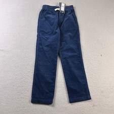 Vineyard Vines Pants Boys Small 8-10 Blue Corduroy Elastic Waist Jetty Pant NWT