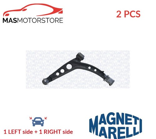 LH RH TRACK CONTROL ARM PAIR FRONT MAGNETI MARELLI 301181300200 2PCS A NEW - 第 1/5 張圖片
