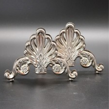 Vintage Leonard Silver Plated Knife Holders Set of Two