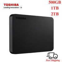 Toshiba 500B 1/2TB Slim External Hard Drive USB 3.0 HDD For Laptop PC PS4 Xbox