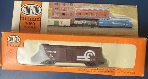 Carro de carga de acero Conrail 40' escala N Con-Cor 0001-01004L #23506 | Zustand: New