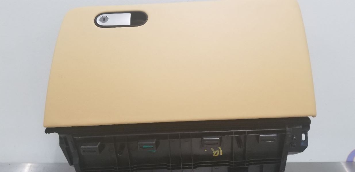 15 BENTLEY CONTINENTAL GTC GLOVE BOX ASSEMBLY TAN 3W1857735F