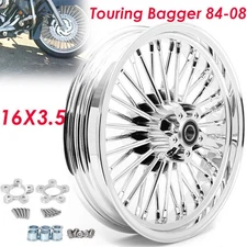 Fat Spoke Front Wheel Rim 16x3.5 for Harley Touring Road King Electra Glide FLHT