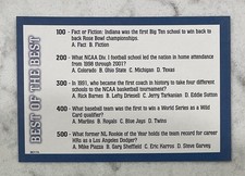 2005 ESPN All Sports Trivia Challenge Trivia Card #BO17 - MIKE PIAZZA
