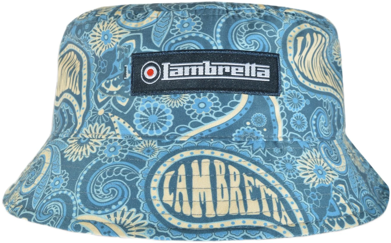 Lambretta Bucket Paisley Festival Summer Hat Dark Blue
Opens in a new window or tab