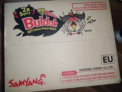 Buldak 2x Spicy Ramen 20er Bundle  ️  Hot Chicken | MHD 01/2026