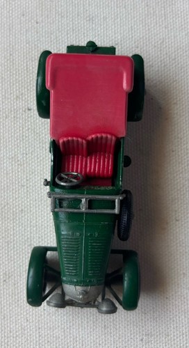 Vintage Lesney Matchbox 1929 4-1/2 Litre Bentley Y5 Models of Yesteryear Green - Imagen 3 de 6