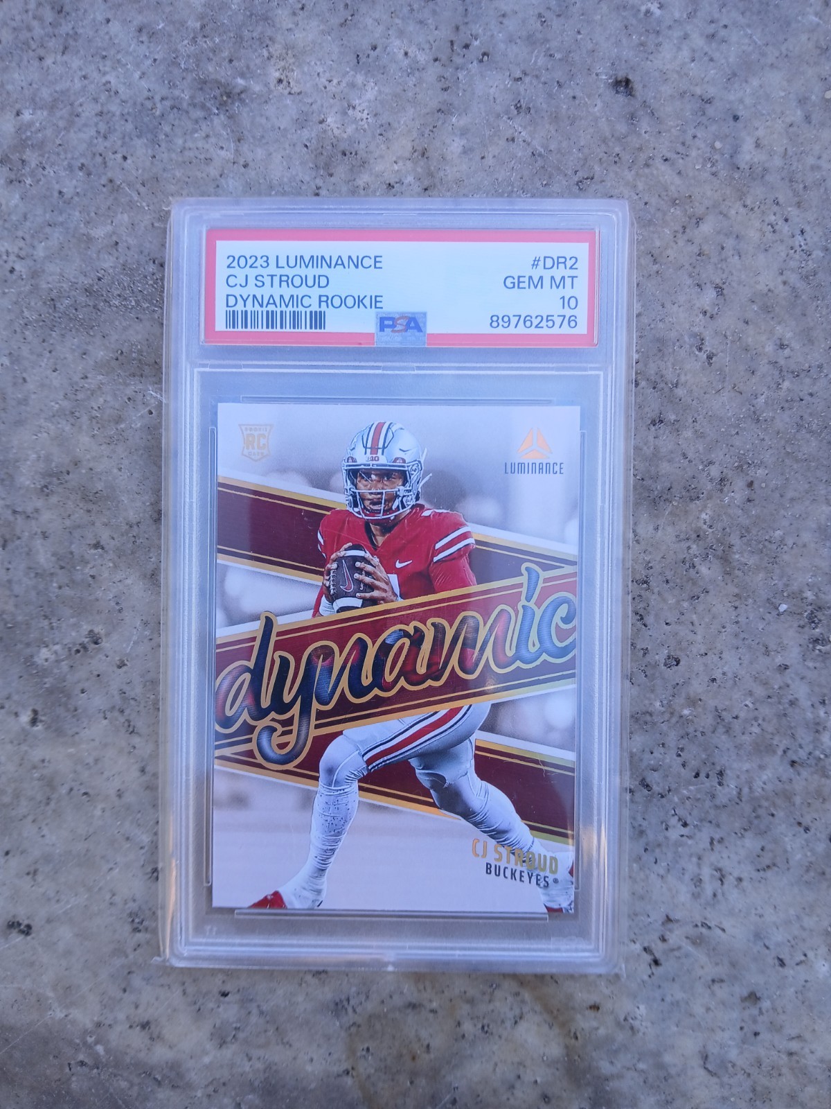 CJ Stroud Panini Luminance Dynamic Rookies #DR2 Base