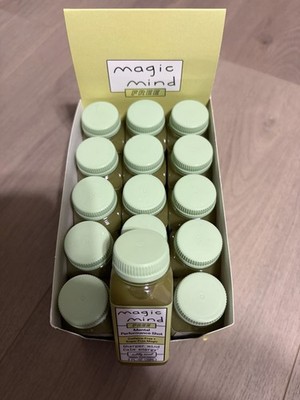 Magic Mind Sharper Mind Calm Energy Drink Caffeine Free 15 Shots Exp 6/27