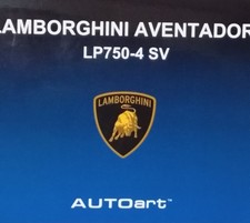 Autoart 1/18 Lamborghini Aventador Lp750-4 Sv