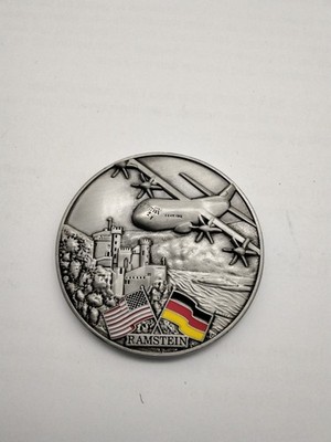 Challenge Coin 786th Force Support Squadron Ramstein Commander Excellence