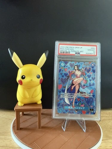 Boa Hancock SP Alt Art OP07-051 SR Emperors in the New World ONE PIECE NM PSA10