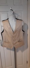 Michael George Satin Patterned Waistcoat - Size 40" Xmas, New Year, Occasions..