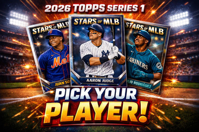 2026 Topps Series 1 Stars of MLB Insert SMLB Pick Your Player You Choose