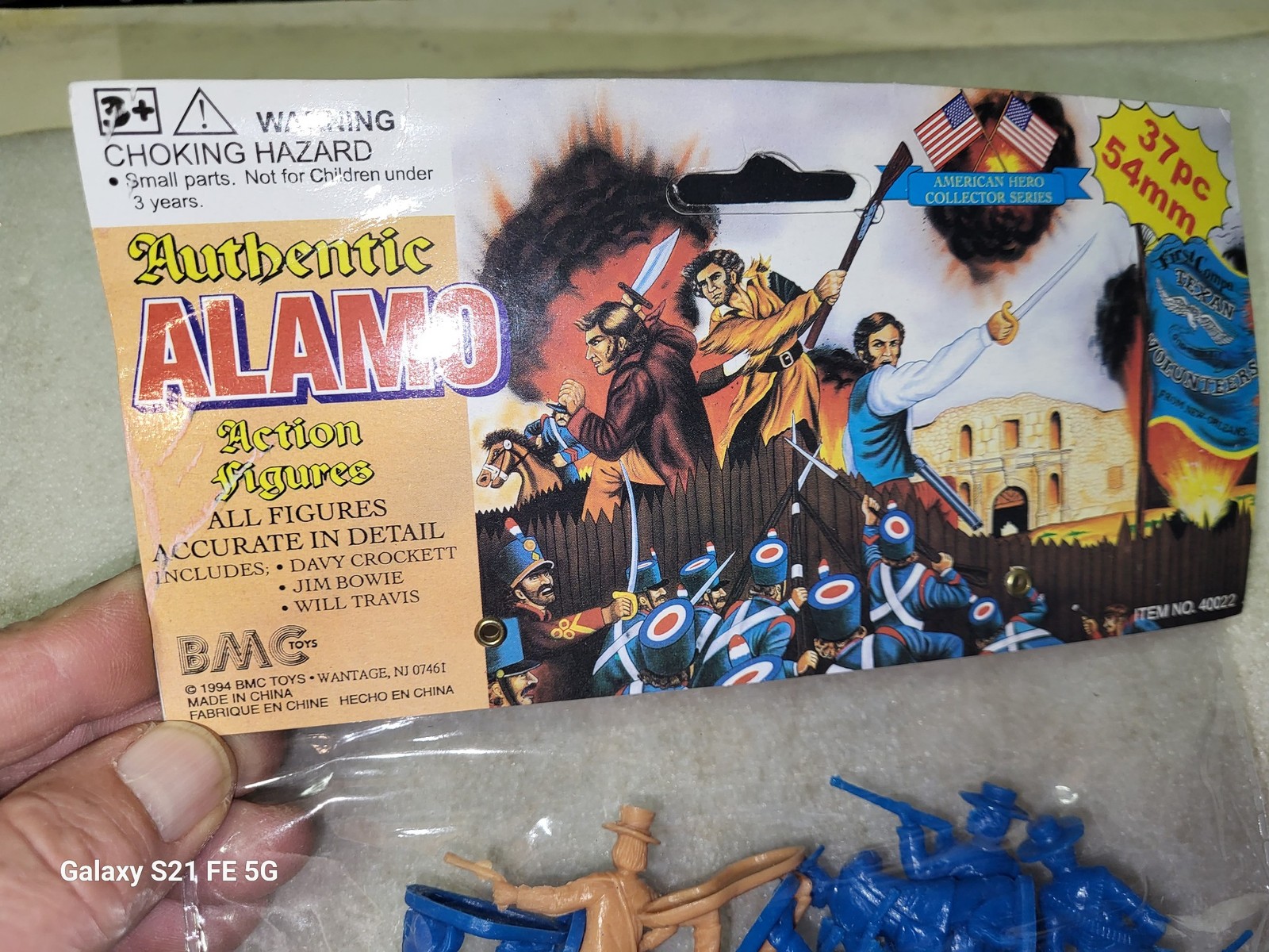 BMC Alamo 37 Piece Texas Volunteers Vs Mexicans Plastic Soldier Figures 