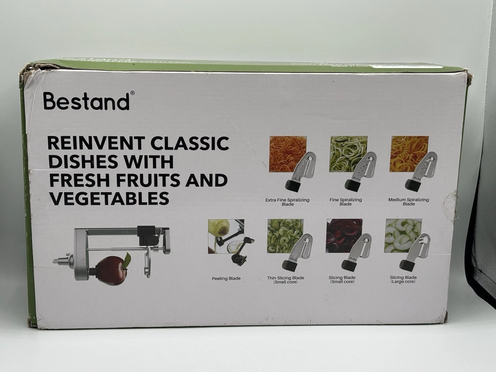 Stand Mixer Attachment Peeler Corer Slicer Spiralizer Bestand 5 Blades