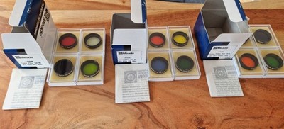 Meade Series 4000 Color Filter Set  #1  #2  #3  für Teleskope 1,25''